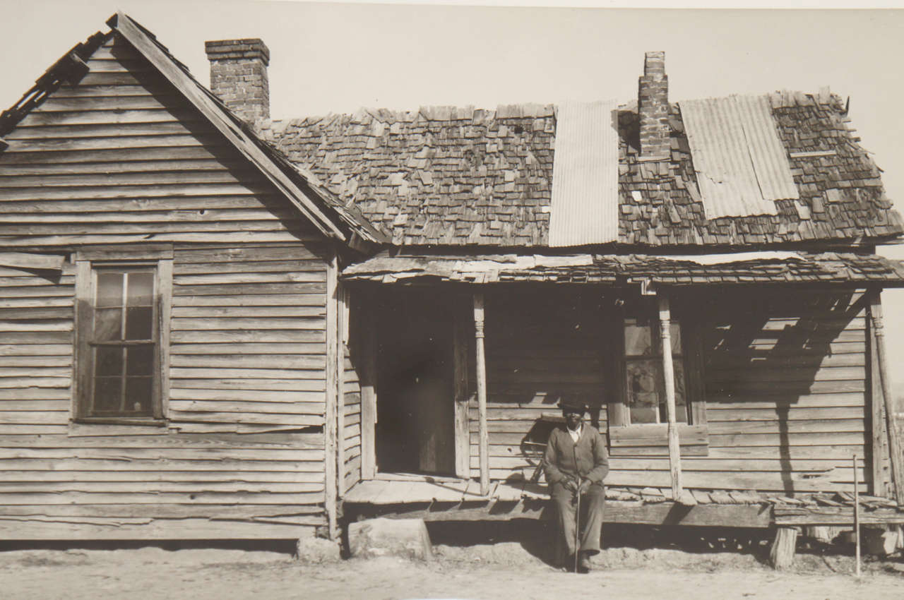 Peter Sekaer, Typical Shanty, Mississippi 1938 In Excellent Condition In Sheffield, MA